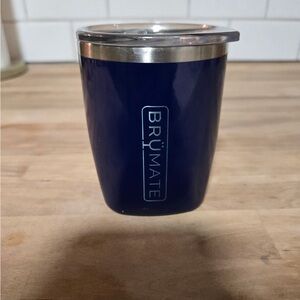 BrüMate Rocks Navy Tumbler 12oz Cocktail